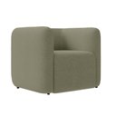 Ver imagem 4 de Poltrona Sala de Estar Decorativa Kit 2 Laguna Bouclê Verde K01 - D'Rossi