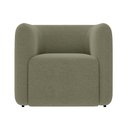 Ver imagem 3 de Poltrona Sala de Estar Decorativa Kit 2 Laguna Bouclê Verde K01 - D'Rossi
