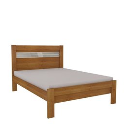 Quarto Casal Completo Guarda Roupa 6 Portas Veneza com Cama e Mesa de Cabeceira Neve  - 15