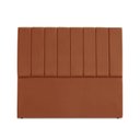 Ver imagem 1 de Cabeceira Estofada Carla 160 Cm Suede Terracota