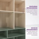 Ver imagem 7 de Quarto Montessori Mini Cama Giulia e Guarda-Roupa Curió 4 Portas Casatema MadeiraOriginals Natural/V