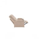 Ver imagem 3 de Poltrona Columbia Retrátil/reclinável Porta Copos Suede Capuccino - Xflex Sofás