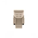 Ver imagem 4 de Poltrona Columbia Retrátil/reclinável Porta Copos Suede Capuccino - Xflex Sofás