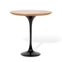 Ver imagem 1 de Mesa Saarinen Lateral - Louro Freijó 40cm de Diâmetro