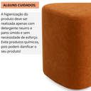 Ver imagem 6 de Puff Triangulo Trevi Decorativo Organico Tecido em Boucle