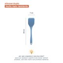 Ver imagem 2 de ESPÁTULA DE SILICONE DUPLO LISA - OIKOS