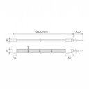 Ver imagem 2 de Fita de LED Cob Thermo Ultra 5 Metros IP68 Alto Irc 96 10W 24V 2700k Stella