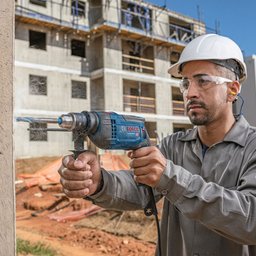 Parafusadeira Furadeira 850W 3500 Rpm Bosch GSB 16 RE 127V - 06012B90D0-000 - 10