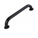 Ver imagem 2 de Barra de Apoio 40cm Preto Inox Alça Kit 3 Unidades Idoso Deficiente Cadeirante Corrimao Parede