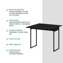 Ver imagem 7 de Conjunto Mesa Dobrável e 2 Banquetas