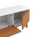 Ver imagem 7 de Rack Kappesberg 3 Portas Branco/canela 180cm