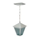 Ver imagem 1 de Luminária de Teto Colonial Alumínio Fundido Branca 19x6cm