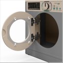 Ver imagem 3 de Lavanderia Infantil em Mdf Diana Cinza - Ofertamo