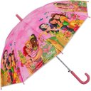 Ver imagem 1 de Guarda Chuva Princesas - 4 a 12 anos - Reforçado Automatico - Cinderela Ariel Bela Jasmine - Infanti