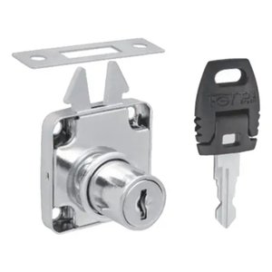 Fechadura para Porta de Correr com Chave Escamoteável Fgvtn 21mm