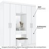 Guarda Roupa Betim 6 Portas Flex - 5