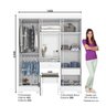Guarda Roupa Betim 6 Portas Flex - 4