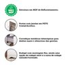 Guarda Roupa Infantil 4 Portas com Janelas Retângulo 2 Gavetas 100% MDF Cocada - 11