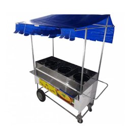 Carrinho de Caldos e Sopas com Toldo Alsa - 1