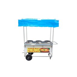 Carrinho de Caldos e Sopas com Toldo Alsa - 4