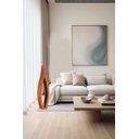 Ver imagem 4 de Luminária de Chão Piso Madeira Chama G9 Cúpula em Vidro:mel