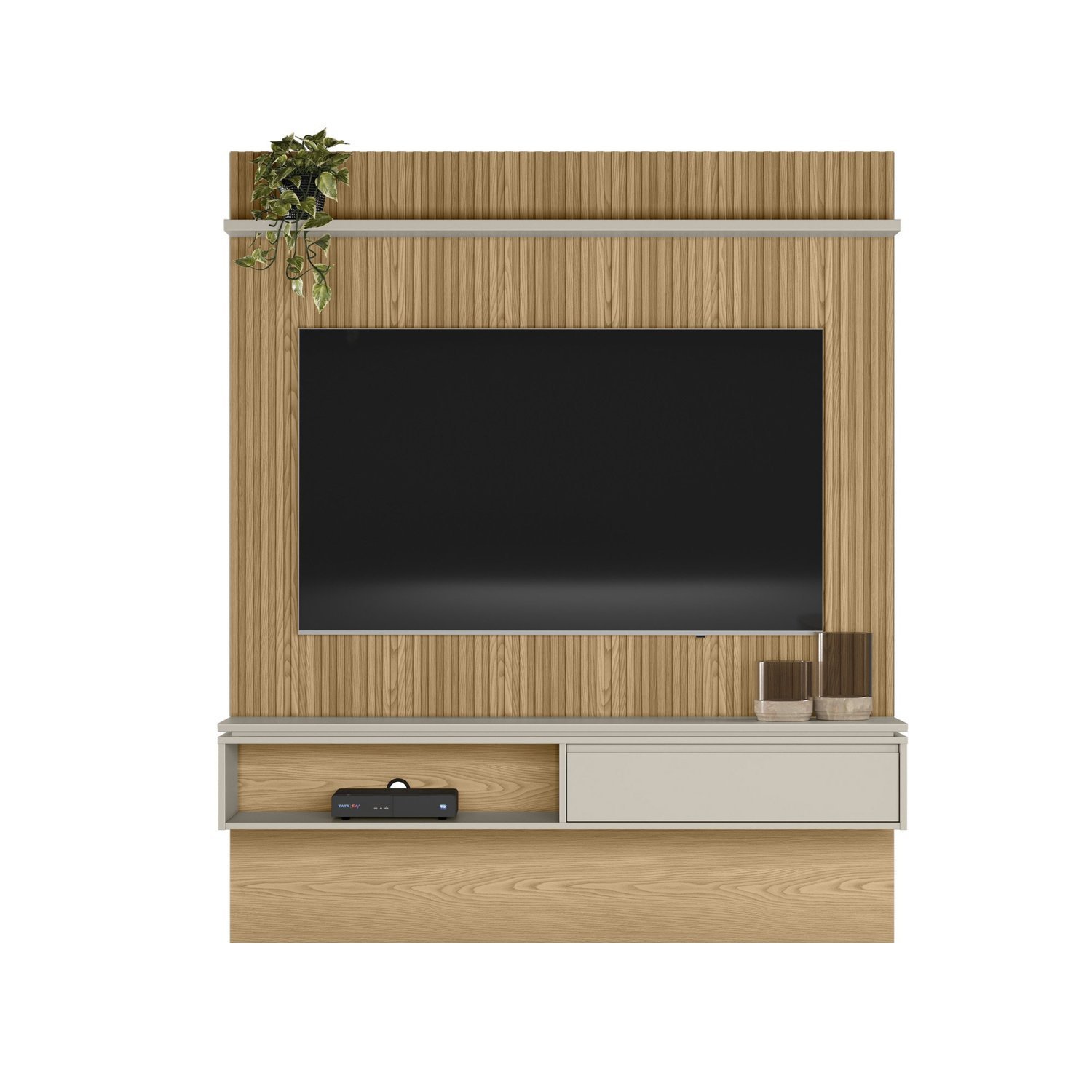 Painel Home Samambaia Para TV até 65 Polegadas Sem Kit LED CabeCasa MadeiraMadeira - 7