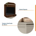 Ver imagem 3 de Painel Home Samambaia Para TV até 65 Polegadas Sem Kit LED CabeCasa MadeiraOriginals