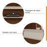 Painel Home Samambaia Para TV até 65 Polegadas Sem Kit LED CabeCasa MadeiraOriginals - 2
