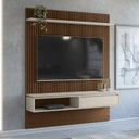Ver imagem 1 de Painel Home Samambaia Para TV até 65 Polegadas Sem Kit LED CabeCasa MadeiraOriginals