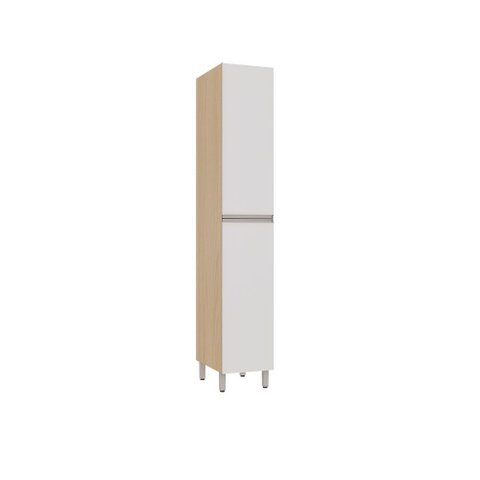 Paneleiro de Cozinha 40 Cm 2 Portas 4 Prateleiras Essenza Luciane Móveis