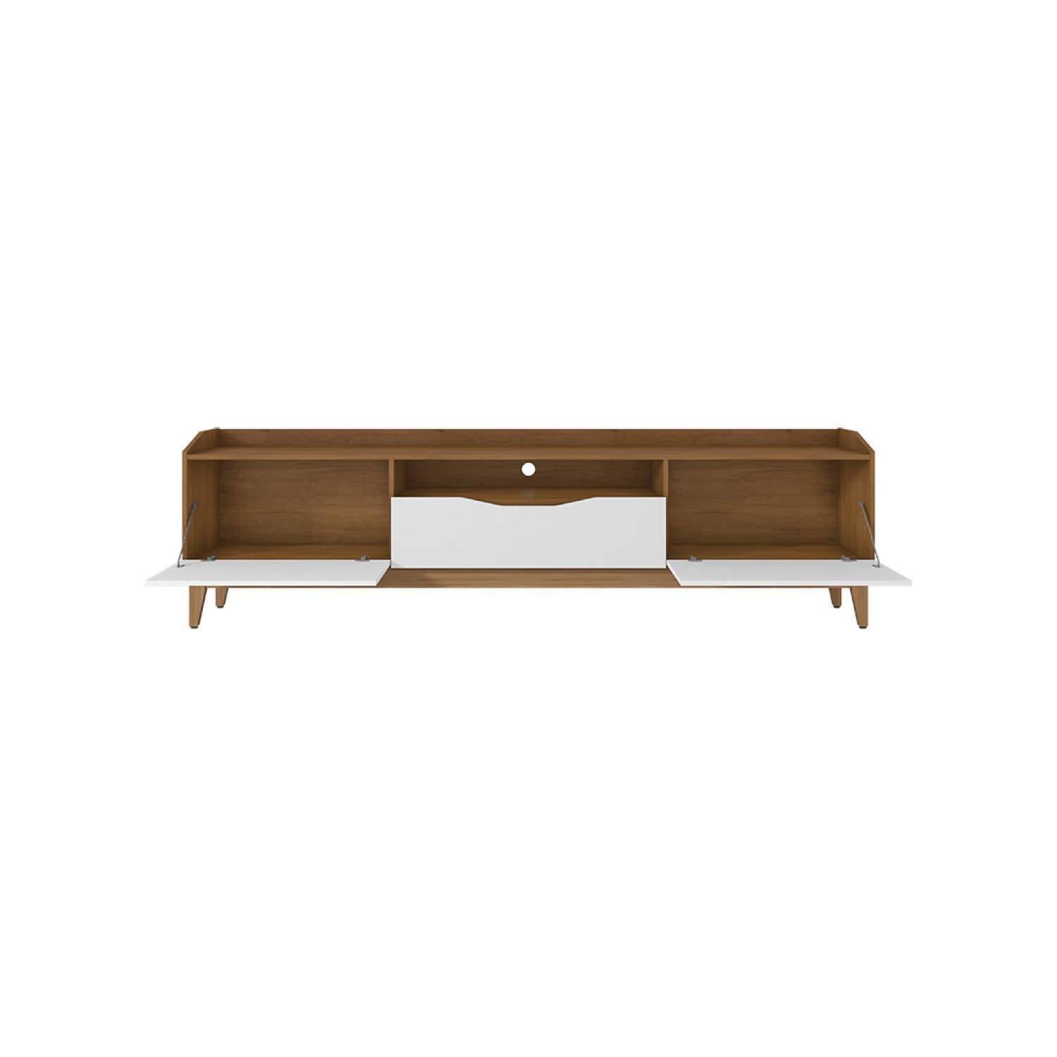 Rack para TV até 60 Polegadas 2 Portas 1 Gaveta 180cm Ravena Versátile - 5