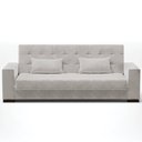 Ver imagem 6 de Sofá Cama Decorativo 210cm Beesley Veludo Cinza - Gran Belo