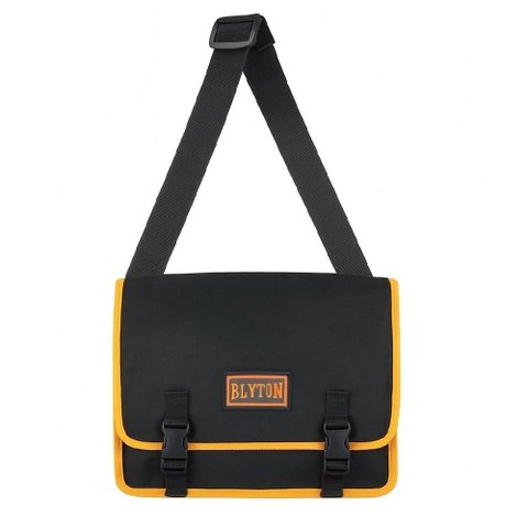 Bolsa de Ferramentas Impermeavel Amarela 2 Bolsos Alca Transversal Regulavel Cartucheira para Encana