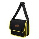Ver imagem 2 de Bolsa de Ferramentas Impermeavel Amarela 2 Bolsos Alca Transversal Regulavel Cartucheira para Encana