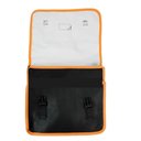 Ver imagem 3 de Bolsa de Ferramentas Impermeavel Amarela 2 Bolsos Alca Transversal Regulavel Cartucheira para Encana