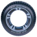 Ver imagem 1 de Boia Inflável Redonda Preta - 90cm - Mor