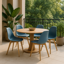 Ver imagem 3 de Kit com 4 Cadeira Saarinen Solid Wood 131pp