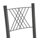 Ver imagem 7 de Conjunto Mesa com 4 Cadeiras Tampo de Granito Topázio Sara Yescasa Prata/Preto Floral/Mart