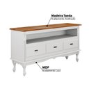 Ver imagem 4 de Rack com 3 Gavetas e Pés Luiz XV Casatema MadeiraOriginals