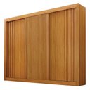 Ver imagem 1 de Guarda Roupa Casal 3 Portas Milano Cinamomo – Leifer Móveis