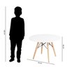 Mesa Infantil Eiffel com Tampo 70 cm MadeiraMadeira - 3