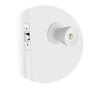 Ver imagem 1 de Fechadura para Porta Divisória Cilíndrica Tulipa Externa Branco 90mm Br90 Py Soprano