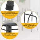 Ver mais imagens de Conjunto Mesa com 4 Cadeiras Tampo de Granito Topázio Sara Yescasa