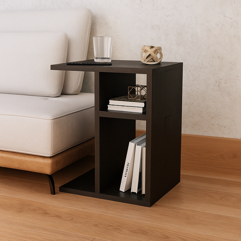 Mesa de Apoio Lateral Aparador Minimalista Moderno Mesinha de Canto