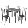 Conjunto Mesa com 4 Cadeiras Tampo de Granito Topázio Sara Yescasa - 2