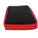 Ver imagem 3 de Cama Pet Simples Soft Pequeno Quadrada: Vermelho