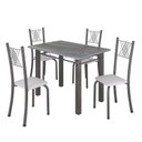 Ver imagem 2 de Conjunto Mesa com 4 Cadeiras Tampo de Granito Topázio Sara Yescasa