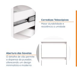 Gaveteiro Modular 50cm Ficus CabeCasa MadeiraMadeira - 6