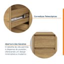 Ver imagem 6 de Gaveteiro Planejado 50cm Ficus CabeCasa MadeiraOriginals Marrom/Rovere
