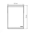 Ver imagem 2 de Conjunto 4x2 com 3 Interruptores Simples Tramontina Liz 10 a 250 V Branco Tramontina